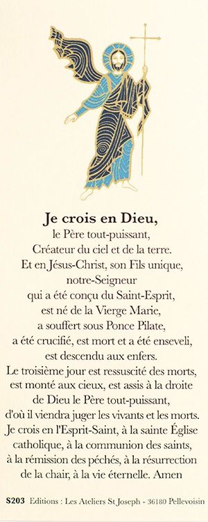 Credo, signet de prière Colin.jpg