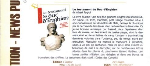 La revue Top-Secret n°37, juin 2008. (Roch Saüquere)