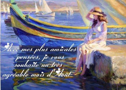 BON MOIS D'AOUT, "couchés dans le foin"