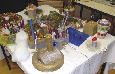 Les ateliers de Noël à la MJC Lucie Aubrac...