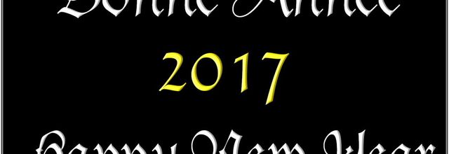 Bonne Année 2017 !