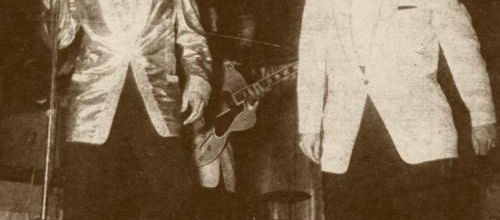 photo Elvis - George "Hound Dog" Lorenz avril 57 