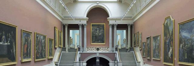 Jeu autour de la national gallery de Dublin