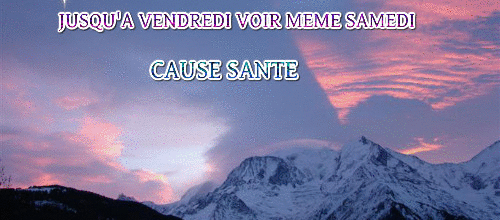 BONNE SOIRÉE