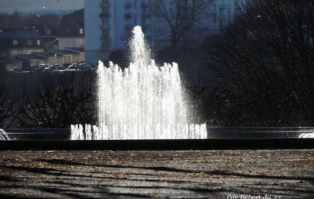 les jets d'eau à Limoges 