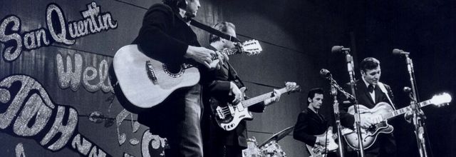 Photo CARL PERKINS+ JOHNNY CASH 