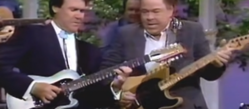 Glen Campbell & Roy Clark Play "Ghost Riders in the Sky"