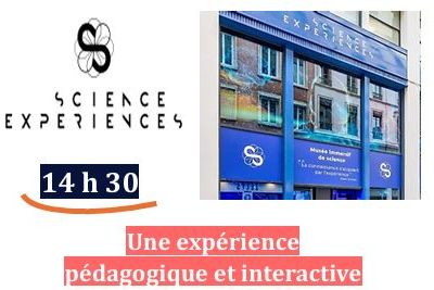CULTUREL / MUSEE SCIENCE EXPERIENCES / VENDREDI 20 JUIN 2025