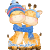 gif animé, blinkie,BONJOUR