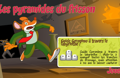 Geronimo Stilton - Les pyramides du frisson (N°4)