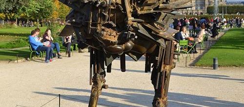 FIAC 2014 Jardin des Tuileries : "Fanny Fanny" de César