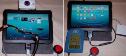 Piloter un smartphone ou une tablette Android par mouvements de la tête