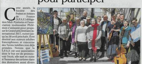  CONCOURS SOUS PRESSE