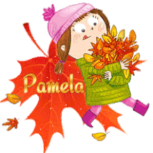 626 - Feuille feuille d' automne - blinkie, gif animé