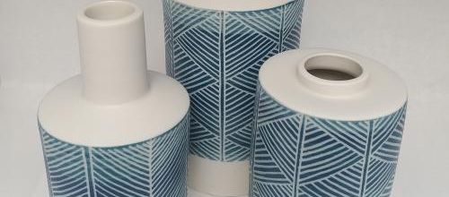 COLLECTION LES  GEOMETRICS, FLACONS ET VERSEURS