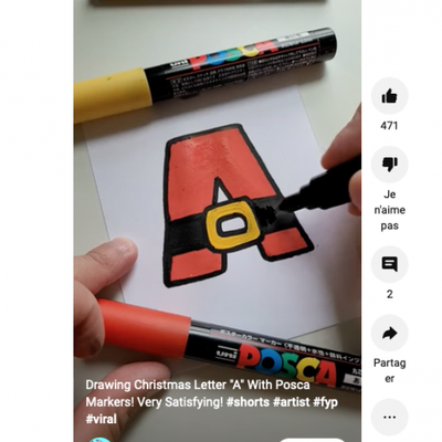 Alphabet aux couleurs du Père-Noël