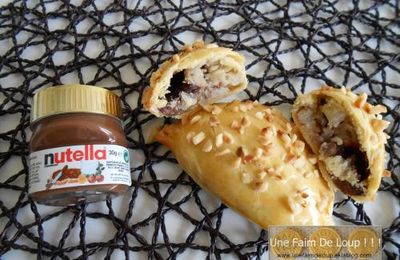 Chaussons à la banane & nutella