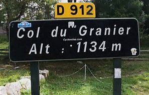 Le col du Granier.