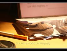 Sur mon bureau...