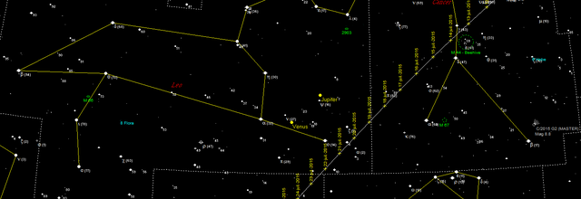 C/2014Q1 Panstarrs, une comète brillante dans le crépuscule 