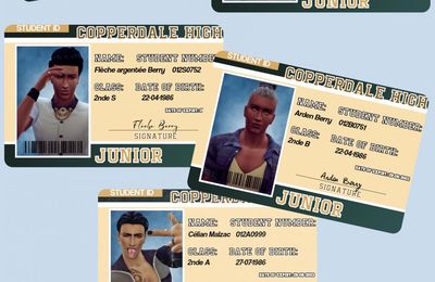 [Années lycée] Cartes de lycéens...