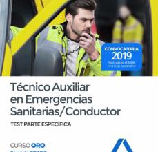 Descarga gratuita de libros de internet. TECNICO AUXILIAR EN EMERGENCIAS SANITARIAS/CONDUCTOR DEL SERVICIO MURCIANO DE SALUD: TEST PARTE ESPECIFICA 9788414232064