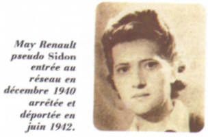 "La résistante déportée May Renault a sa rue "
