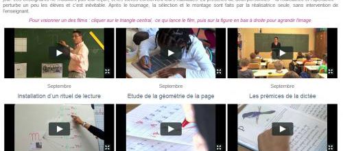 Pratiques pédagogiques (vidéos de classe)