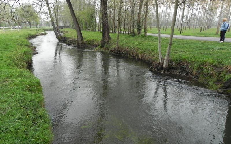 promenade au bord de la Dronne dept 24