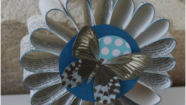Pliage au papillon