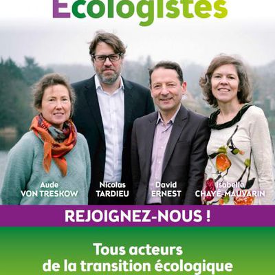 La 1ere affiche de Chaville Ecologistes