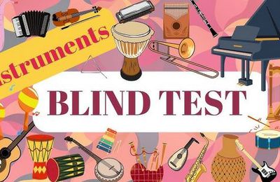 Blind test instruments de musique