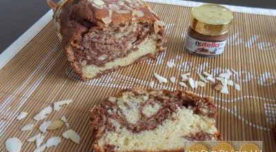 Cake marbré au nutella et philadelphia