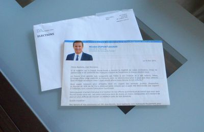 J'ai reçu un mail en papier dans ma boîte aux lettres de la vraie vie