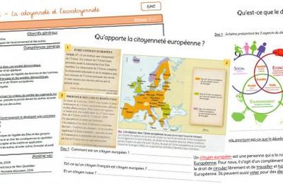 Projet citoyenneté et développement durable