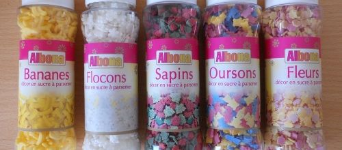 Sucres déco à parsemer