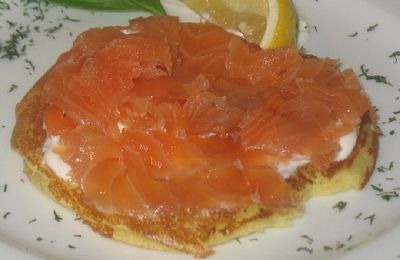 Blinis au saumon fumé (PA/PP/PL)