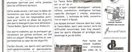 TENNIS BALLON
