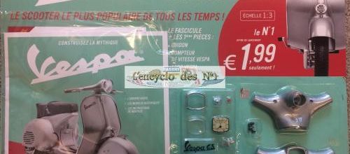 N° 1 Construisez la mythique Vespa - Test 