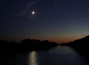Trois astres brillants