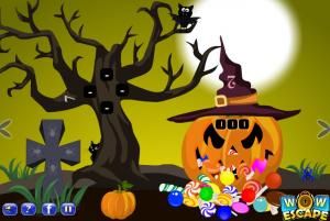 Halloween trick or treat escape 3 soluce