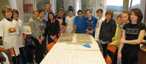 Cassis: Au collège des Gorguettes, les latinistes se sont faits mosaïstes