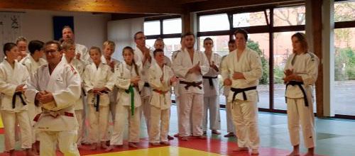 Remise officielle: Pierrick ceinture noire 1ere DAN & Caroline 2eme DAN
