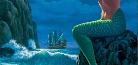Like a mermaid
