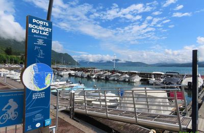 au lac du Bourget en Savoie