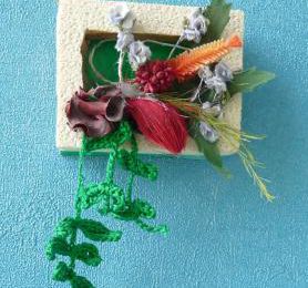 Tableau végétal pour diorama
