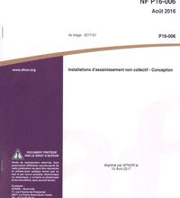 DOWNLOAD [PDF] {EPUB} Norme NF P16-006 Août 2016  - Installations d'assainissement non collectif - conception