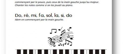Jouer du piano c'est rigolo !