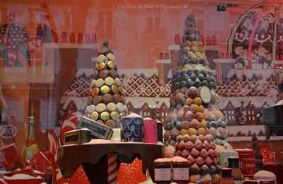 Vitrines Printemps Haussmann : Bon Réveillon et Bonne Année 2017