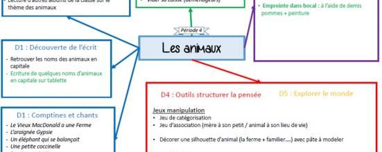 Projet animaux en maternelle